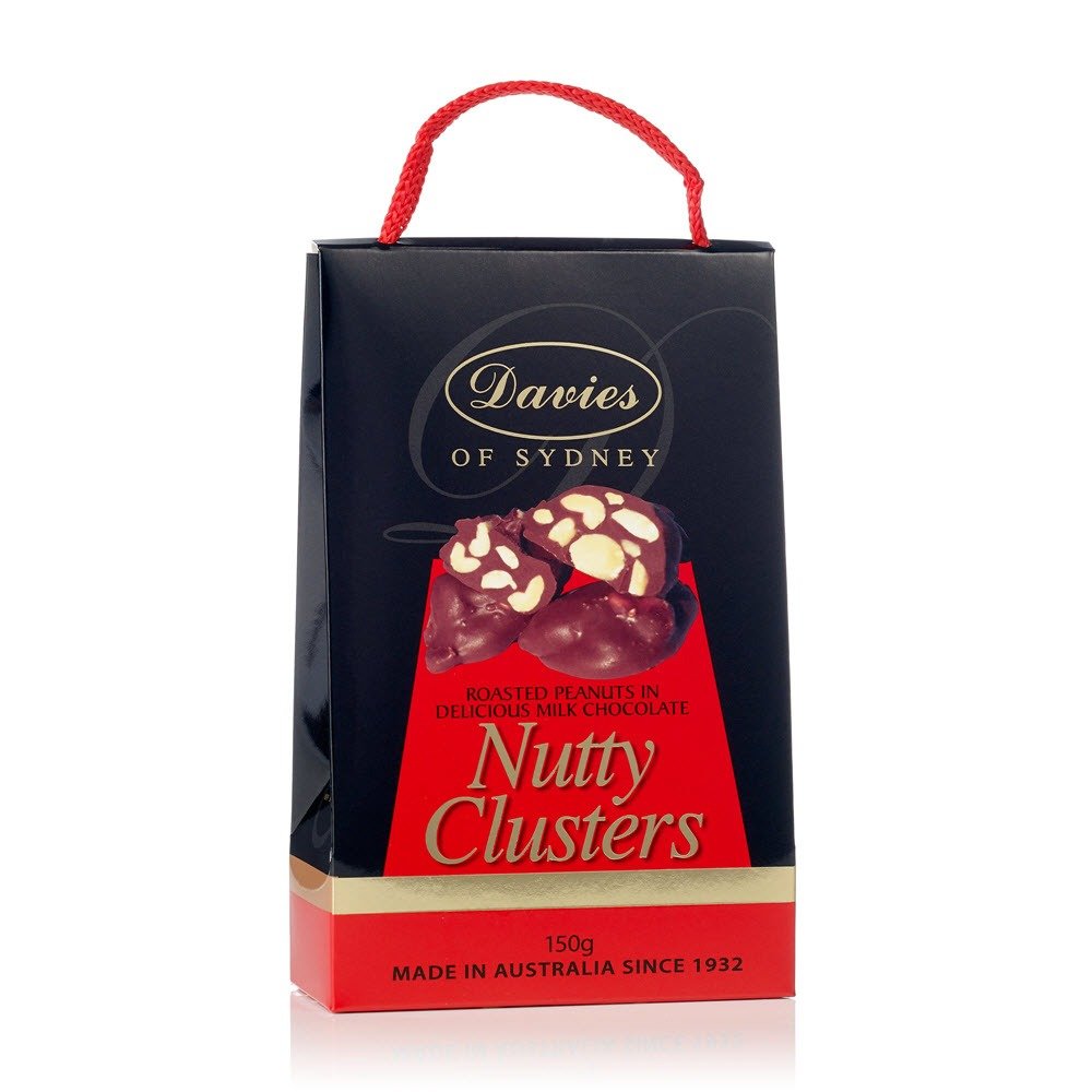 Davies Chocolates Nutty Clusters 150g