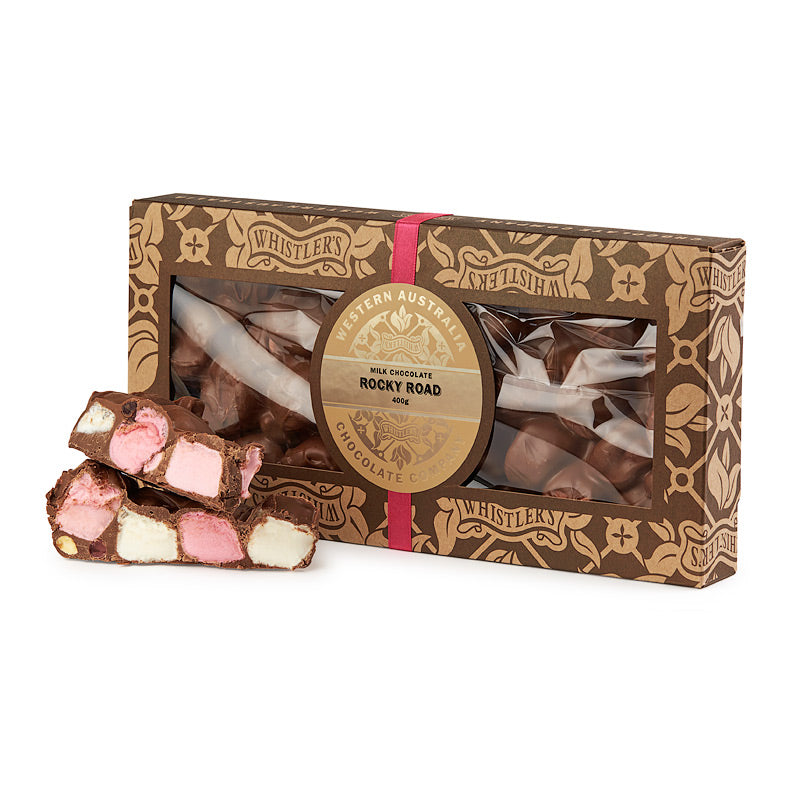 Whistlers Gourmet Rocky Road Milk 400g