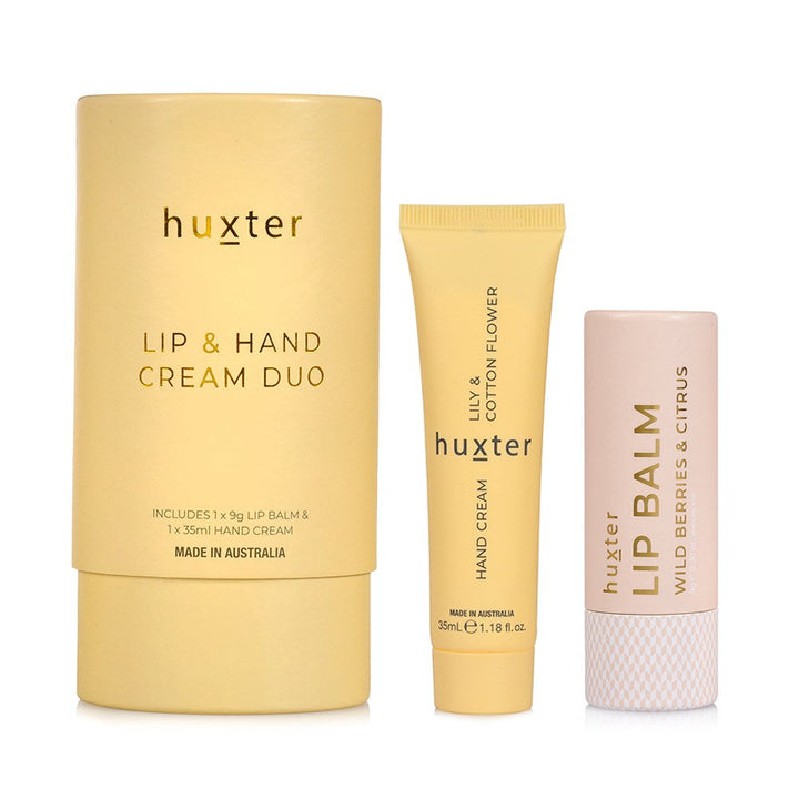Huxter Lip & Hand Cream Duo