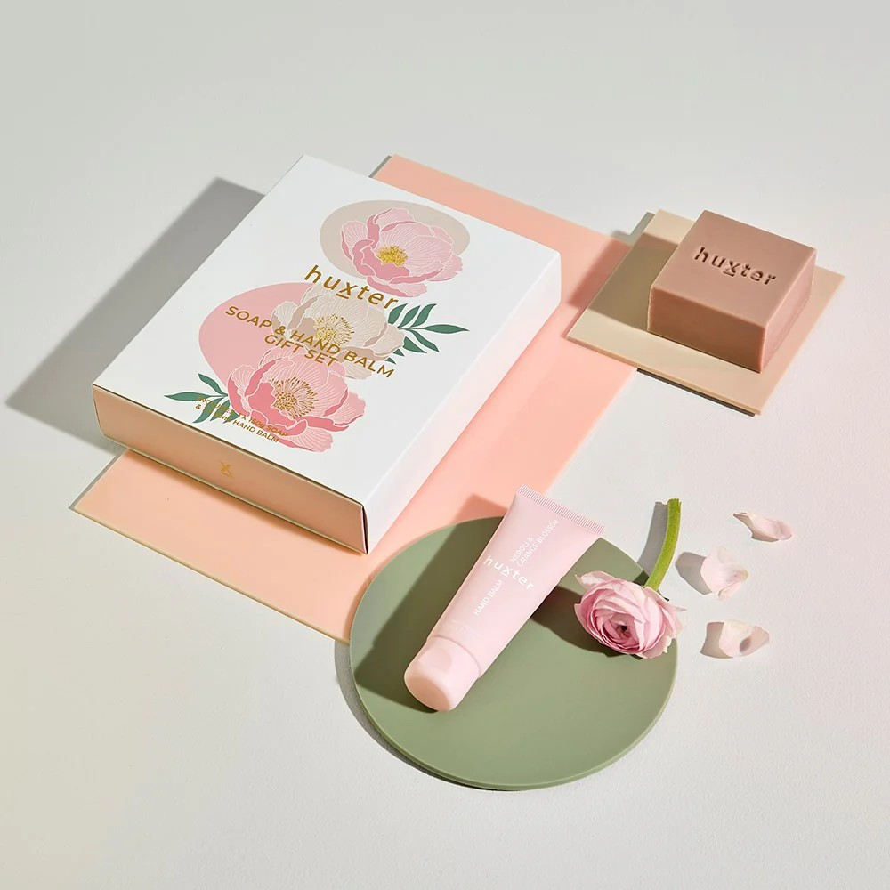 Huxter Neroli & Orange Blossom Soap & Hand Balm Gift Box