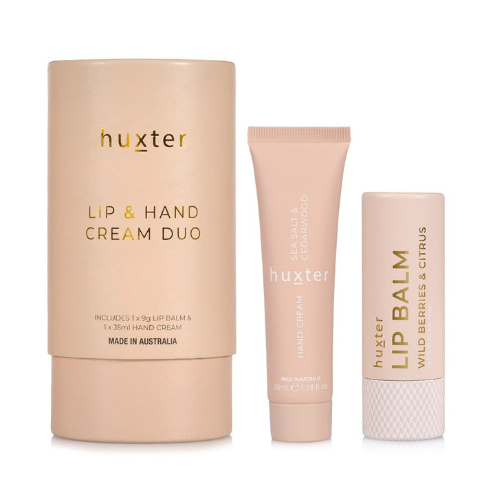 Huxter Lip & Hand Cream Duo