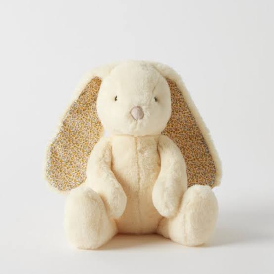 Jiggle & Giggle Floral Bunny Rattle