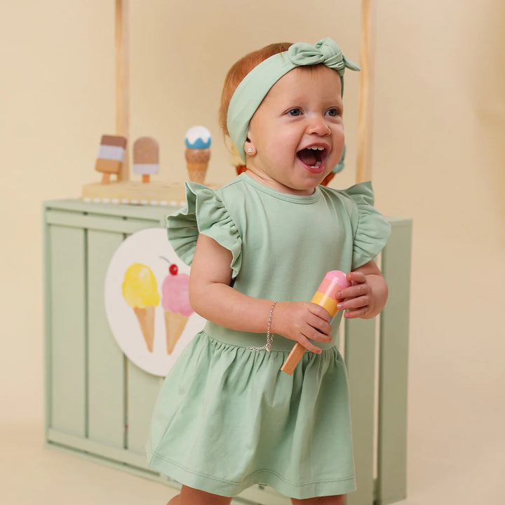 Snuggle Hunny Organic Short Sleeve Dresses