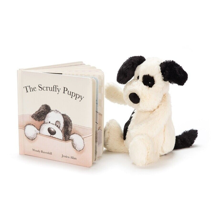 Jellycat Scuffy Puppy Book