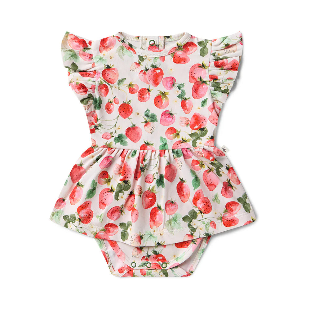 Snuggle Hunny Organic Short Sleeve Dresses