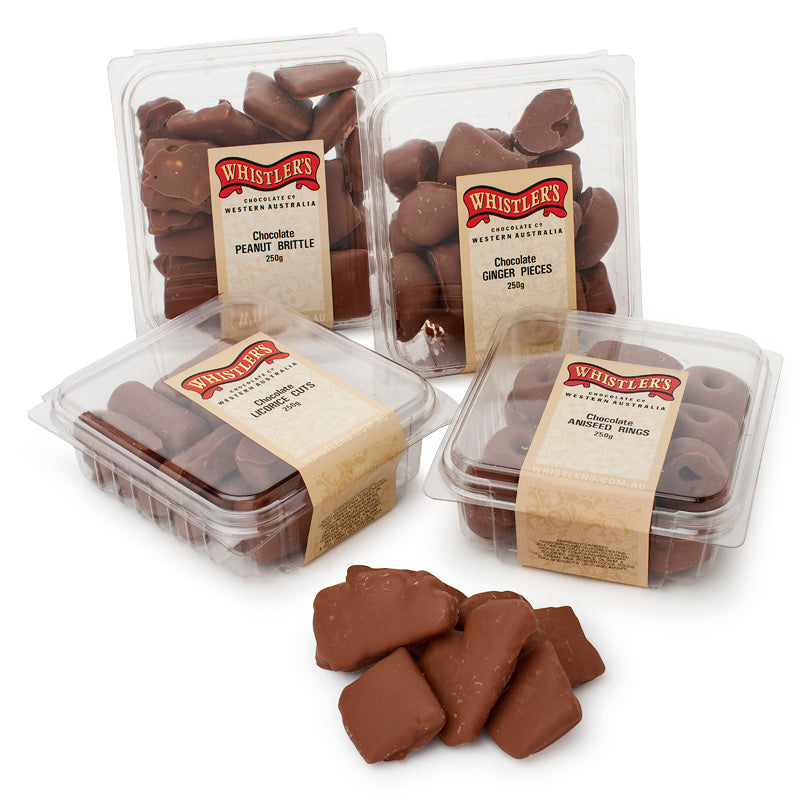 Whistlers Milk Chocolate Tubs 200g/250g