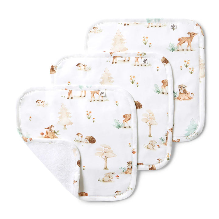 Snuggle Hunny Organic Wash Cloths 3 Pack